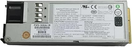 1600W Server Redundant Power Supply 80 Titanium PWS-1K62A-1R