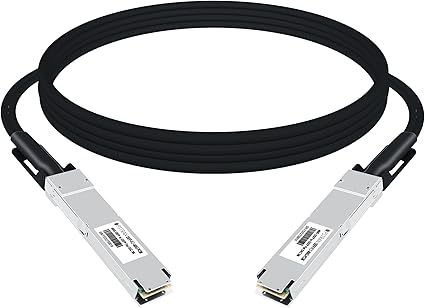 1m (3ft) 400G OSFP Flat Top InfiniBand NDR Passive Direct Attach Copper Twinax Cable Compatible with NVIDIA/Mellanox MCP4Y10-NO01 for ConnectX-7 HCA